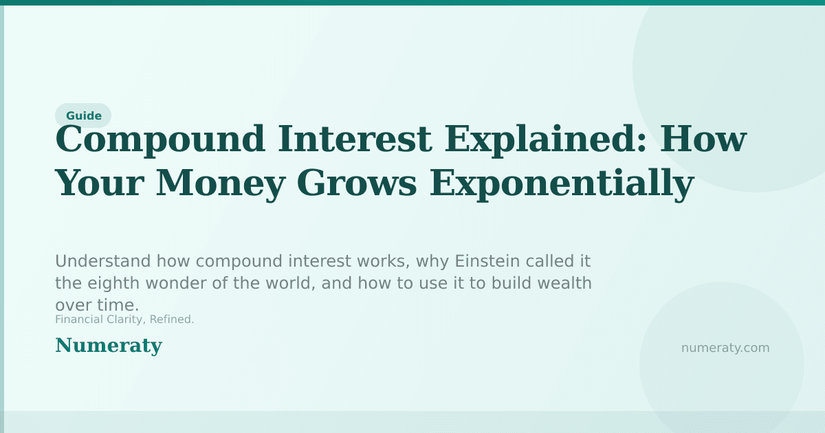 Compound Interest Explained - How It Works | Numeraty